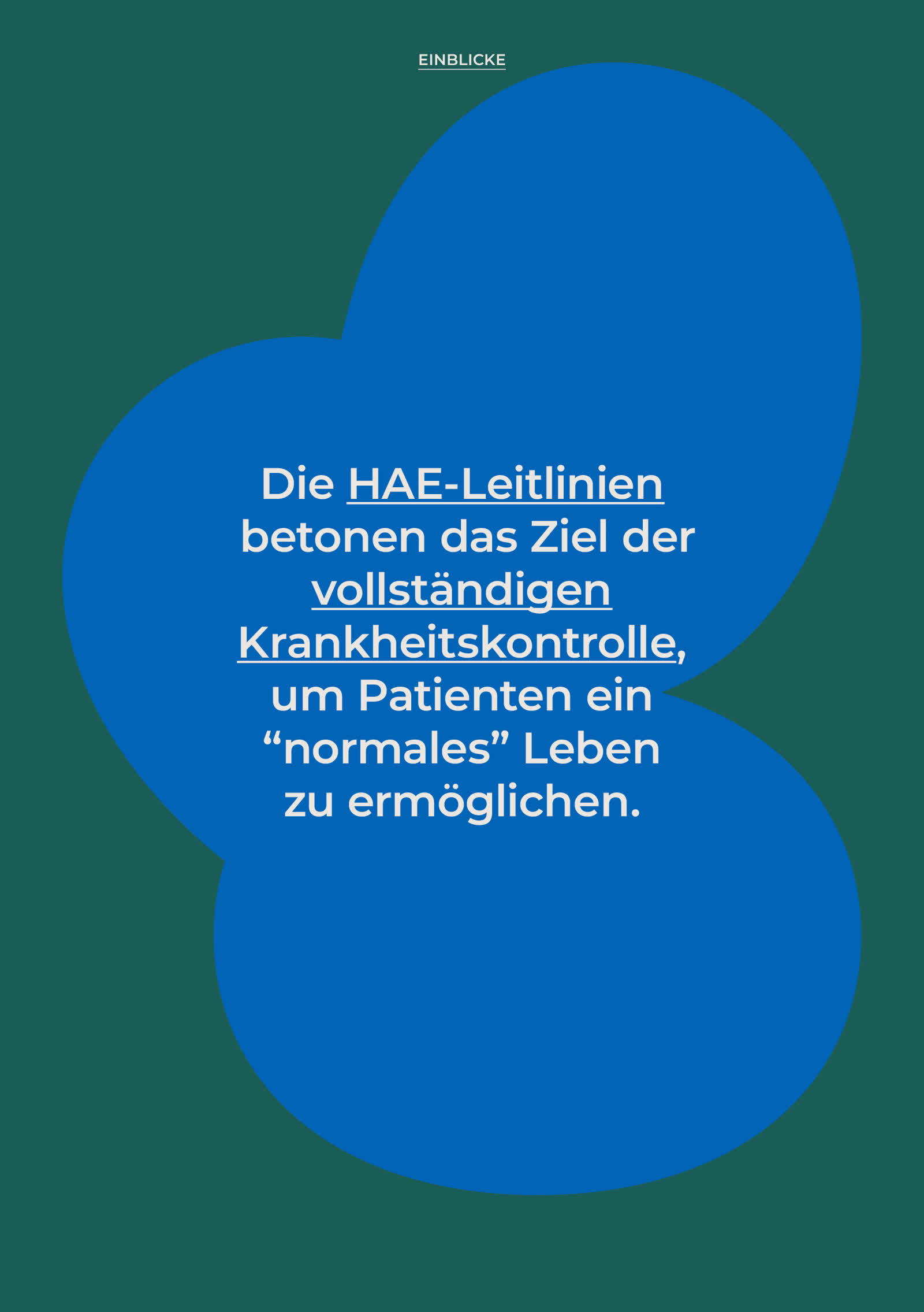 Einblicke HAE